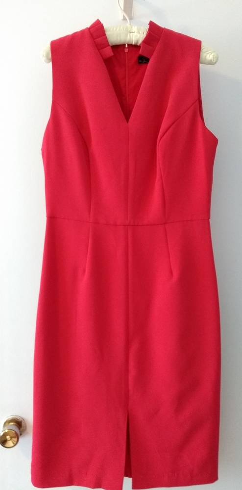 Robe cocktail fushia